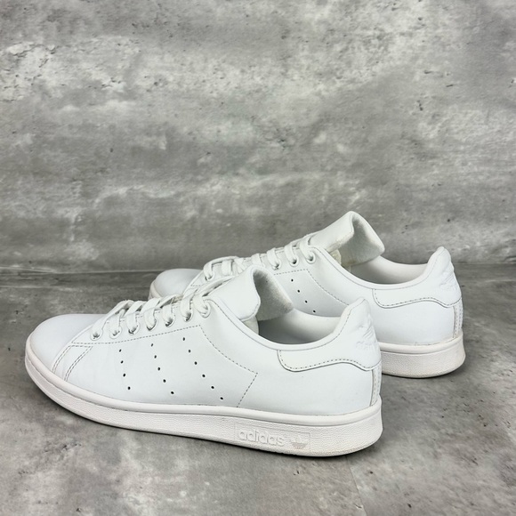 Adidas White Stan Smith Sneaker Size 8 - Picture 4 of 9